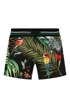 Детские хлопковые шорты DOLCE & GABBANA разноцветного цвета по цене 12600 руб., арт. L4JQC1/G7WGF/2-6 | Фото 1 Детские хлопковые шорты DOLCE & GABBANA разноцветного цвета, арт. L4JQC1/G7WGF/2-6 | Фото 1