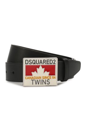 Детский кожаный ремень DSQUARED2 черного цвета по цене 12900 руб., арт. DQ03X9-D00XS | Фото 1 Детский кожаный ремень DSQUARED2 черного цвета, арт. DQ03X9-D00XS | Фото 1
