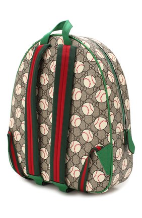Детская рюкзак GUCCI разноцветного цвета по цене 57850 руб., арт. 433578/HYBAN | Фото 2 Детская рюкзак GUCCI разноцветного цвета, арт. 433578/HYBAN | Фото 2