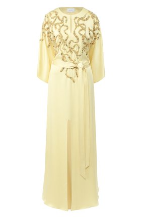 Женское платье-макси MARCHESA желтого цвета по цене 318000 руб., арт. M28700 | Фото 1 Женское платье-макси MARCHESA желтого цвета, арт. M28700 | Фото 1