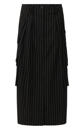 Женская хлопковая юбка DRIES VAN NOTEN черного цвета по цене 42700 руб., арт. 201-10820-9324 | Фото 1 Женская хлопковая юбка DRIES VAN NOTEN черного цвета, арт. 201-10820-9324 | Фото 1