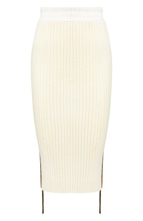 Женская юбка MONCLER кремвого цвета по цене 38600 руб., арт. F1-094-9H701-00-C9031 | Фото 1 Женская юбка MONCLER кремвого цвета, арт. F1-094-9H701-00-C9031 | Фото 1