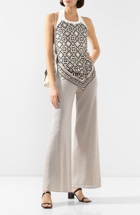 Женские брюки MISSONI золотого цвета по цене 74800 руб., арт. MDI00123/BK0281 | Фото 2 Женские брюки MISSONI золотого цвета, арт. MDI00123/BK0281 | Фото 2