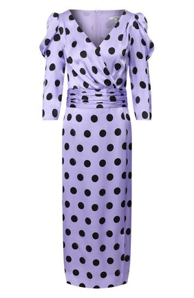 Женское шелковое платье OLIVIA RUBIN сиреневого цвета по цене 39800 руб., арт. 0R0335/DIANA DRESS | Фото 1 Женское шелковое платье OLIVIA RUBIN сиреневого цвета, арт. 0R0335/DIANA DRESS | Фото 1