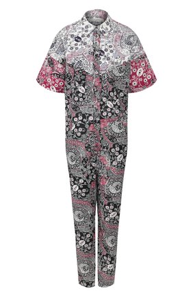 Женский хлопковый комбинезон ISABEL MARANT ETOILE фиолетового цвета по цене 37600 руб., арт. CB0253-20P026E/UDENA | Фото 1 Женский хлопковый комбинезон ISABEL MARANT ETOILE фиолетового цвета, арт. CB0253-20P026E/UDENA | Фото 1