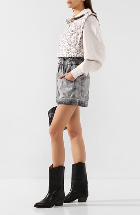 Женская хлопковая толстовка ISABEL MARANT ETOILE бежевого цвета по цене 34900 руб., арт. SW0207-20P077E/NAIRA | Фото 2 Женская хлопковая толстовка ISABEL MARANT ETOILE бежевого цвета, арт. SW0207-20P077E/NAIRA | Фото 2