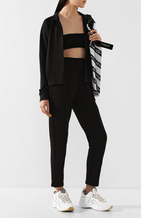 Женские брюки ALEXANDERWANG.T черного цвета по цене 32900 руб., арт. 4CC1204019 | Фото 2 Женские брюки ALEXANDERWANG.T черного цвета, арт. 4CC1204019 | Фото 2