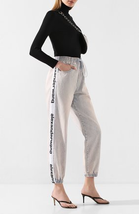 Женские джинсы DENIM X ALEXANDER WANG розового цвета по цене 27850 руб., арт. 4DC1204569 | Фото 2 Женские джинсы DENIM X ALEXANDER WANG розового цвета, арт. 4DC1204569 | Фото 2