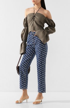 Женские джинсы DENIM X ALEXANDER WANG синего цвета по цене 32100 руб., арт. 4DC1204643 | Фото 2 Женские джинсы DENIM X ALEXANDER WANG синего цвета, арт. 4DC1204643 | Фото 2