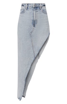 Женская джинсовая юбка DENIM X ALEXANDER WANG голубого цвета по цене 33800 руб., арт. 4DC1205648 | Фото 1 Женская джинсовая юбка DENIM X ALEXANDER WANG голубого цвета, арт. 4DC1205648 | Фото 1