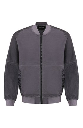 Мужской комбинированный бомбер STONE ISLAND SHADOW PROJECT серого цвета по цене 42400 руб., арт. 721960107 | Фото 1 Мужской комбинированный бомбер STONE ISLAND SHADOW PROJECT серого цвета, арт. 721960107 | Фото 1