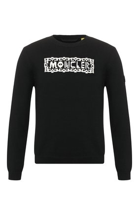 Мужской свитер 2 moncler 1952 MONCLER GENIUS черного цвета по цене 35600 руб., арт. F1-092-9C704-00-V9106 | Фото 1 Мужской свитер 2 moncler 1952 MONCLER GENIUS черного цвета, арт. F1-092-9C704-00-V9106 | Фото 1