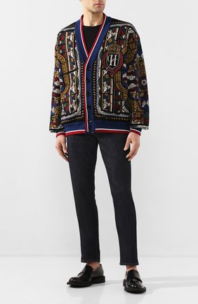 Мужской хлопковый кардиган DOLCE & GABBANA разноцветного цвета по цене 99500 руб., арт. G9RI1T/FJ7CH | Фото 2 Мужской хлопковый кардиган DOLCE & GABBANA разноцветного цвета, арт. G9RI1T/FJ7CH | Фото 2