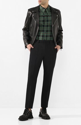 Мужской брюки GIVENCHY черного цвета по цене 38900 руб., арт. BM50GU11YE | Фото 2 Мужской брюки GIVENCHY черного цвета, арт. BM50GU11YE | Фото 2