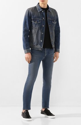 Мужские джинсы GIVENCHY синего цвета по цене 49950 руб., арт. BM50DF50D6 | Фото 2 Мужские джинсы GIVENCHY синего цвета, арт. BM50DF50D6 | Фото 2