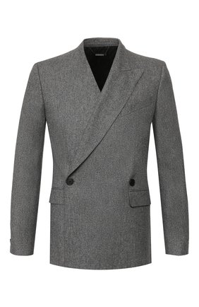 Мужской шерстяной пиджак GIVENCHY серого цвета по цене 120000 руб., арт. BM307F12HC | Фото 1 Мужской шерстяной пиджак GIVENCHY серого цвета, арт. BM307F12HC | Фото 1