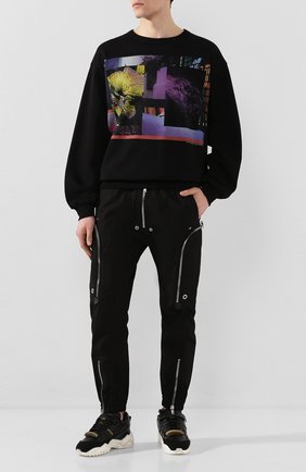 Мужские кожаные кроссовки retro fit MAISON MARGIELA черного цвета по цене 73800 руб., арт. S37WS0490/P2082 | Фото 2 Мужские кожаные кроссовки retro fit MAISON MARGIELA черного цвета, арт. S37WS0490/P2082 | Фото 2 (Материал внутренний: Текстиль, Натуральная кожа; Подошва: Массивная; Стили: Гранж)