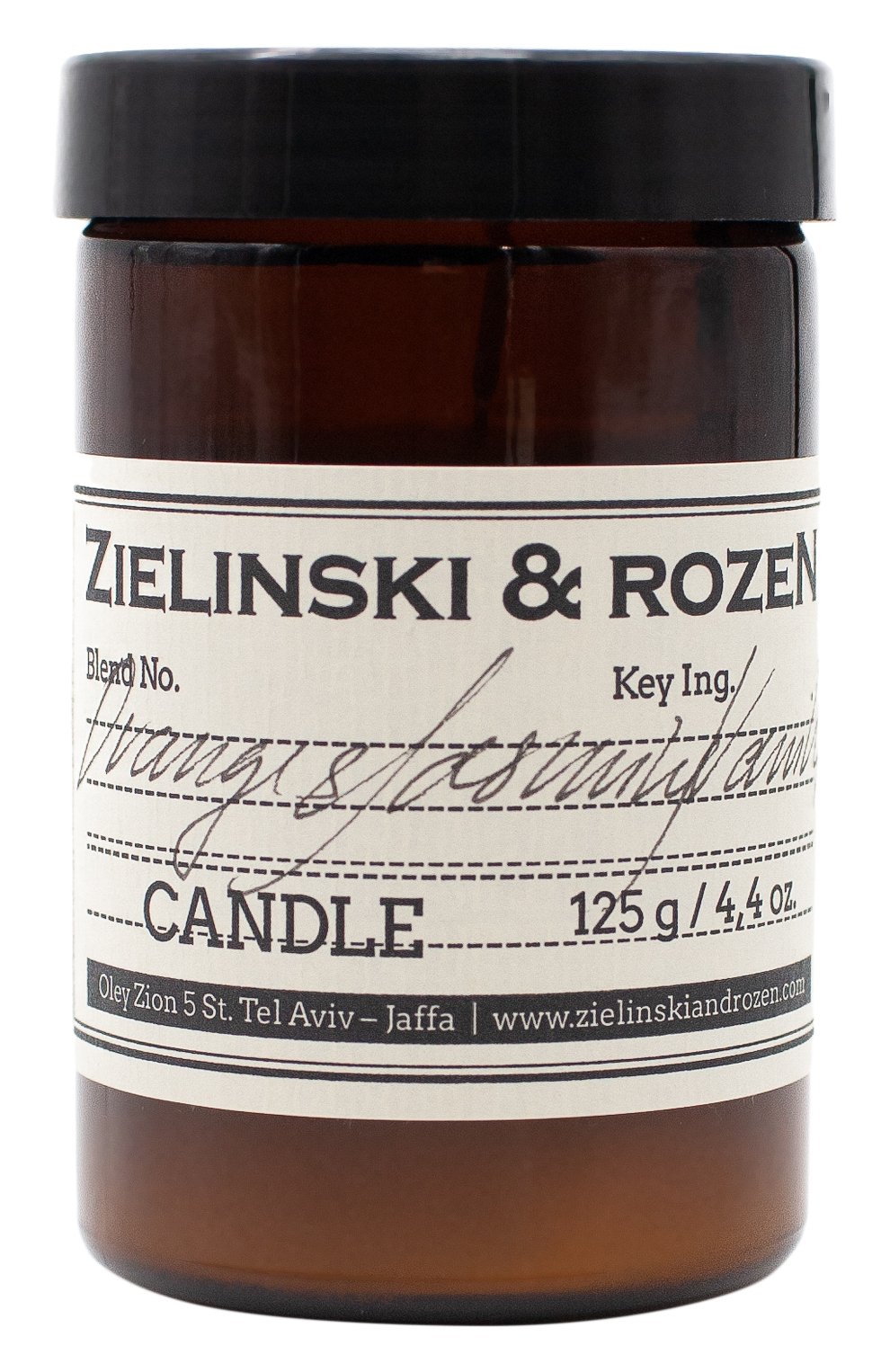 Мужского свеча orange & jasmine, vanilla ZIELINSKI&ROZEN бесцветного цвета, арт. 4627153152514 | Фото 1