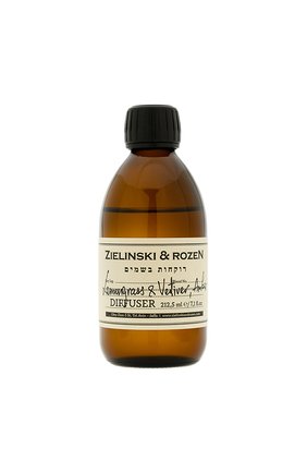 Диффузор для ароматерапии lemongrass & vetiver, amber ZIELINSKI&ROZEN бесцветного цвета, арт. 4627153151708 | Фото 1 (Ограничения доставки: flammable)