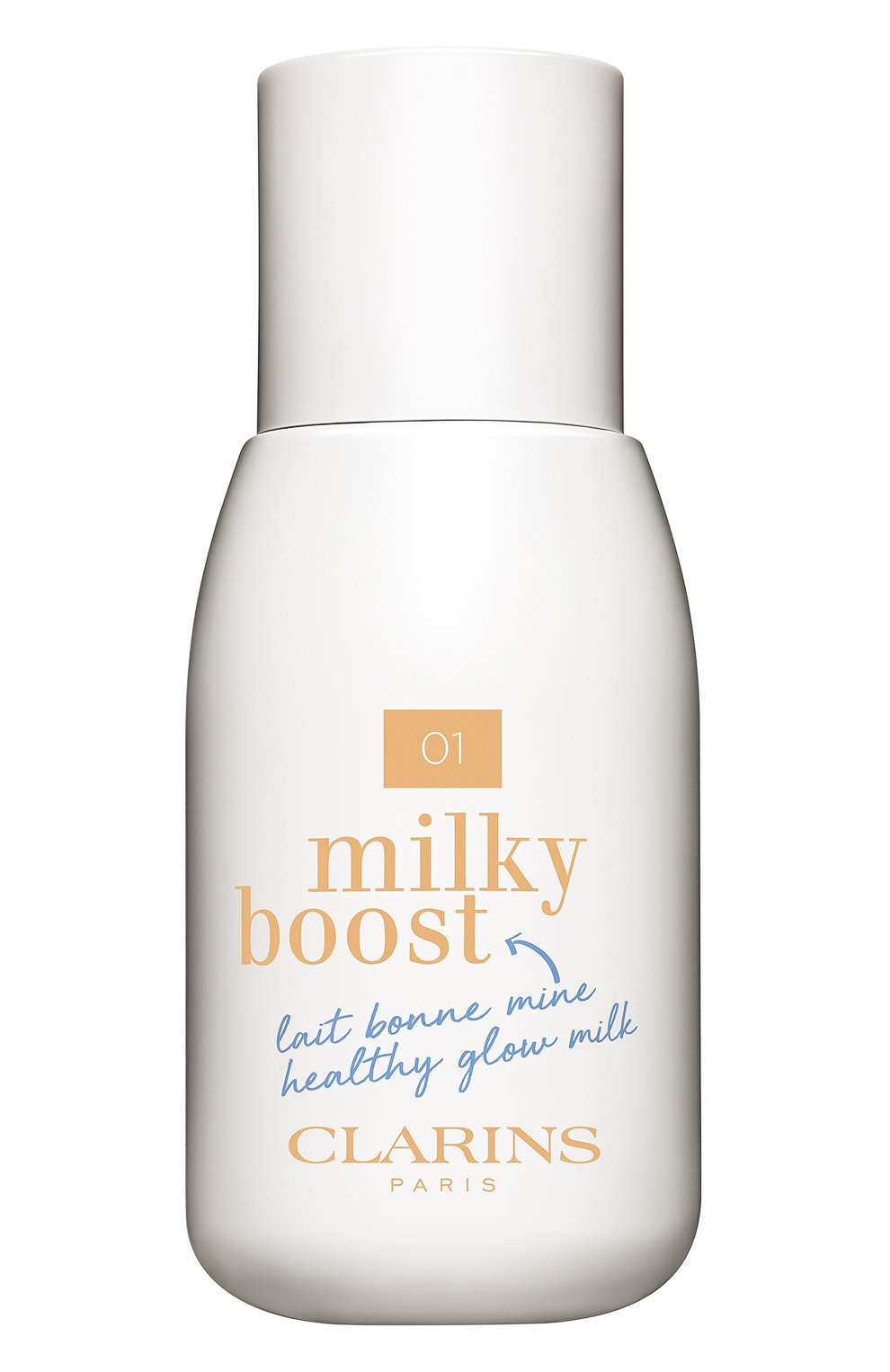 Оттеночный флюид для лица milky boost, 01 CLARINS бесцветного цвета, арт. 80060648 | Фото 1