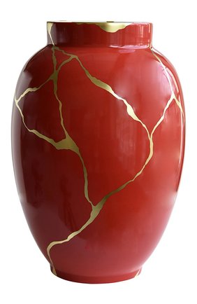 Мужского ваза kintsugi BERNARDAUD красного цвета по цене 1480000 руб., арт. 1834/22986 | Фото 1 Мужского ваза kintsugi BERNARDAUD красного цвета, арт. 1834/22986 | Фото 1