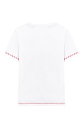 Детская хлопковая футболка MARC JACOBS (THE) черно-белого цвета по цене 5220 руб., арт. W25416 | Фото 2 Детская хлопковая футболка MARC JACOBS (THE) черно-белого цвета, арт. W25416 | Фото 2