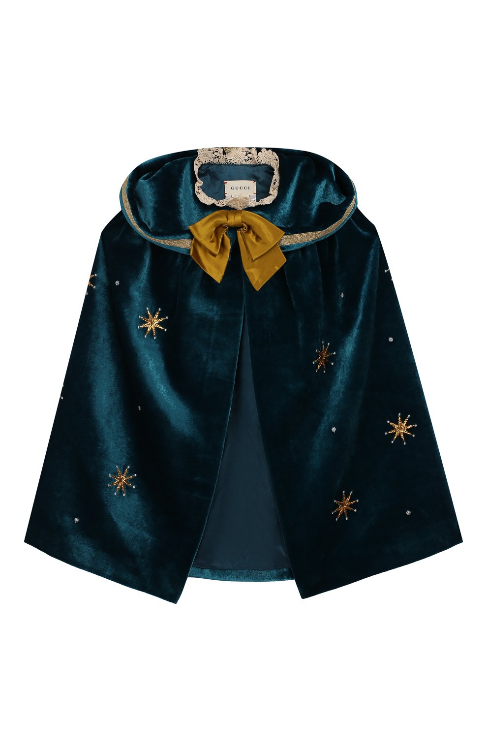 Детского накидка GUCCI зеленого цвета, арт. 598560/ZADAU | Фото 1