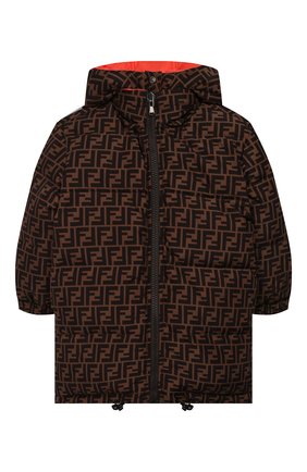 Детского двусторонний пуховик FENDI розового цвета по цене 95200 руб., арт. JUA077/AAC1/8A-12+ | Фото 1 Детского двусторонний пуховик FENDI розового цвета, арт. JUA077/AAC1/8A-12+ | Фото 1