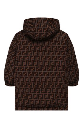 Детского двусторонний пуховик FENDI розового цвета по цене 95200 руб., арт. JUA077/AAC1/8A-12+ | Фото 2 Детского двусторонний пуховик FENDI розового цвета, арт. JUA077/AAC1/8A-12+ | Фото 2