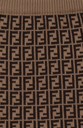 Детские хлопковые джоггеры FENDI коричневого цвета по цене 15850 руб., арт. BUG012/A3TE/12M-24M | Фото 3 Детские хлопковые джоггеры FENDI коричневого цвета, арт. BUG012/A3TE/12M-24M | Фото 3