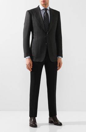 Мужской пиджак TOM FORD темно-серого цвета по цене 250000 руб., арт. 718R50/11HA40 | Фото 2 Мужской пиджак TOM FORD темно-серого цвета, арт. 718R50/11HA40 | Фото 2