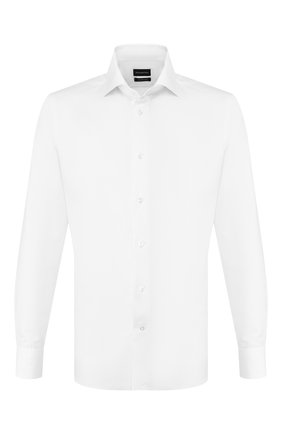 Мужская сорочка из смеси хлопка и льна ERMENEGILDO ZEGNA белого цвета по цене 30950 руб., арт. 701427/9MS0BA | Фото 1 Мужская сорочка из смеси хлопка и льна ERMENEGILDO ZEGNA белого цвета, арт. 701427/9MS0BA | Фото 1