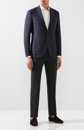 Мужская сорочка из смеси хлопка и льна ERMENEGILDO ZEGNA белого цвета по цене 30950 руб., арт. 701427/9MS0BA | Фото 2 Мужская сорочка из смеси хлопка и льна ERMENEGILDO ZEGNA белого цвета, арт. 701427/9MS0BA | Фото 2