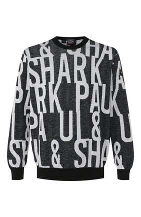 Мужской хлопковый свитер PAUL&SHARK черно-белого цвета по цене 26350 руб., арт. P20P1521 | Фото 1 Мужской хлопковый свитер PAUL&SHARK черно-белого цвета, арт. P20P1521 | Фото 1
