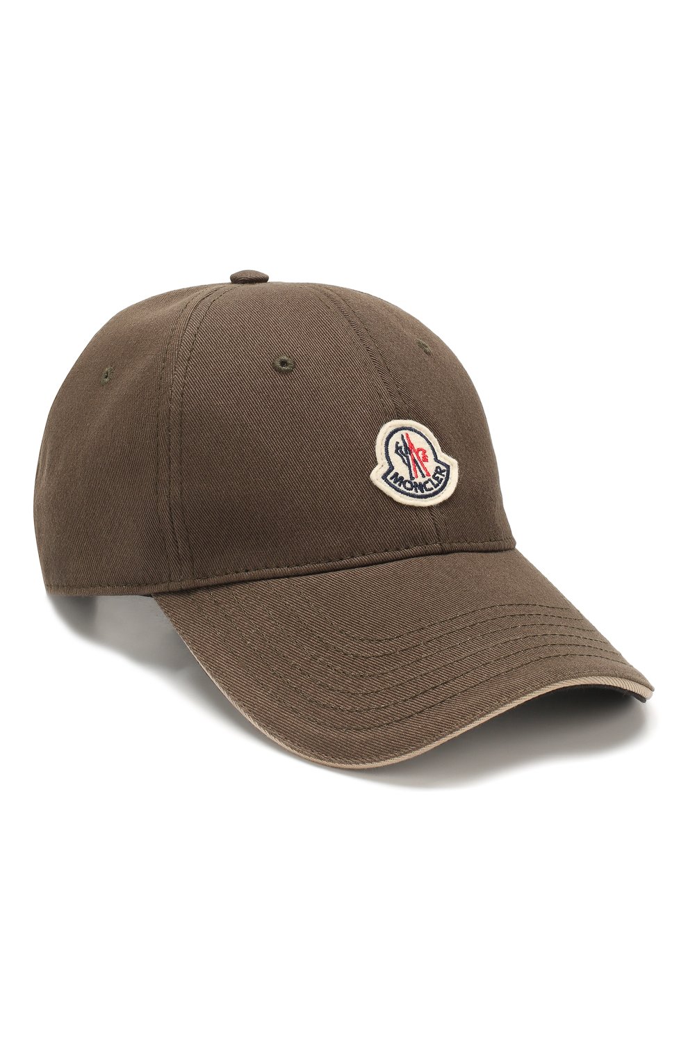 Мужской хлопковая бейсболка MONCLER зеленого цвета, арт. F1-091-3B707-00-V0090 | Фото 1