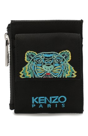 Мужской текстильный футляр для кредитных карт KENZO черного цвета по цене 8625 руб., арт. FA55PM306F20 | Фото 1 Мужской текстильный футляр для кредитных карт KENZO черного цвета, арт. FA55PM306F20 | Фото 1