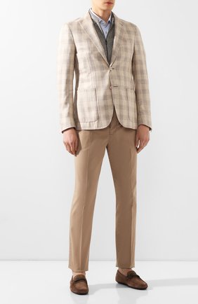 Мужские замшевые мокасины CORNELIANI коричневого цвета по цене 22700 руб., арт. 85TM52-0120924 | Фото 2 Мужские замшевые мокасины CORNELIANI коричневого цвета, арт. 85TM52-0120924 | Фото 2