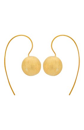 Женские серьги ESHVI золотого цвета по цене 15600 руб., арт. SS2020-09-G | Фото 1 Женские серьги ESHVI золотого цвета, арт. SS2020-09-G | Фото 1