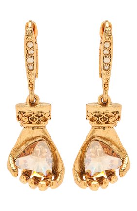 Женские серьги OSCAR DE LA RENTA золотого цвета по цене 22200 руб., арт. S20J112G0L | Фото 1 Женские серьги OSCAR DE LA RENTA золотого цвета, арт. S20J112G0L | Фото 1