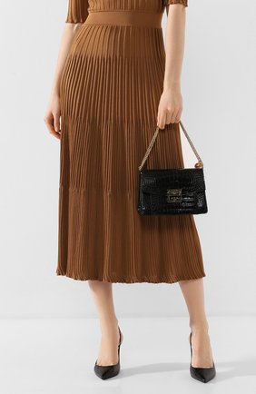Женская сумка gv3 small GIVENCHY черного цвета по цене 150500 руб., арт. BB501CB0SS | Фото 2 Женская сумка gv3 small GIVENCHY черного цвета, арт. BB501CB0SS | Фото 2