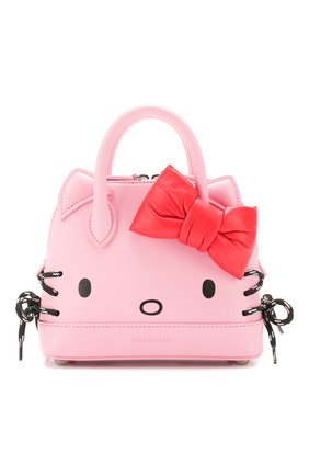 Женская сумка hello kitty xxs BALENCIAGA розового цвета по цене 99250 руб., арт. 619015/1CB03 | Фото 1 Женская сумка hello kitty xxs BALENCIAGA розового цвета, арт. 619015/1CB03 | Фото 1