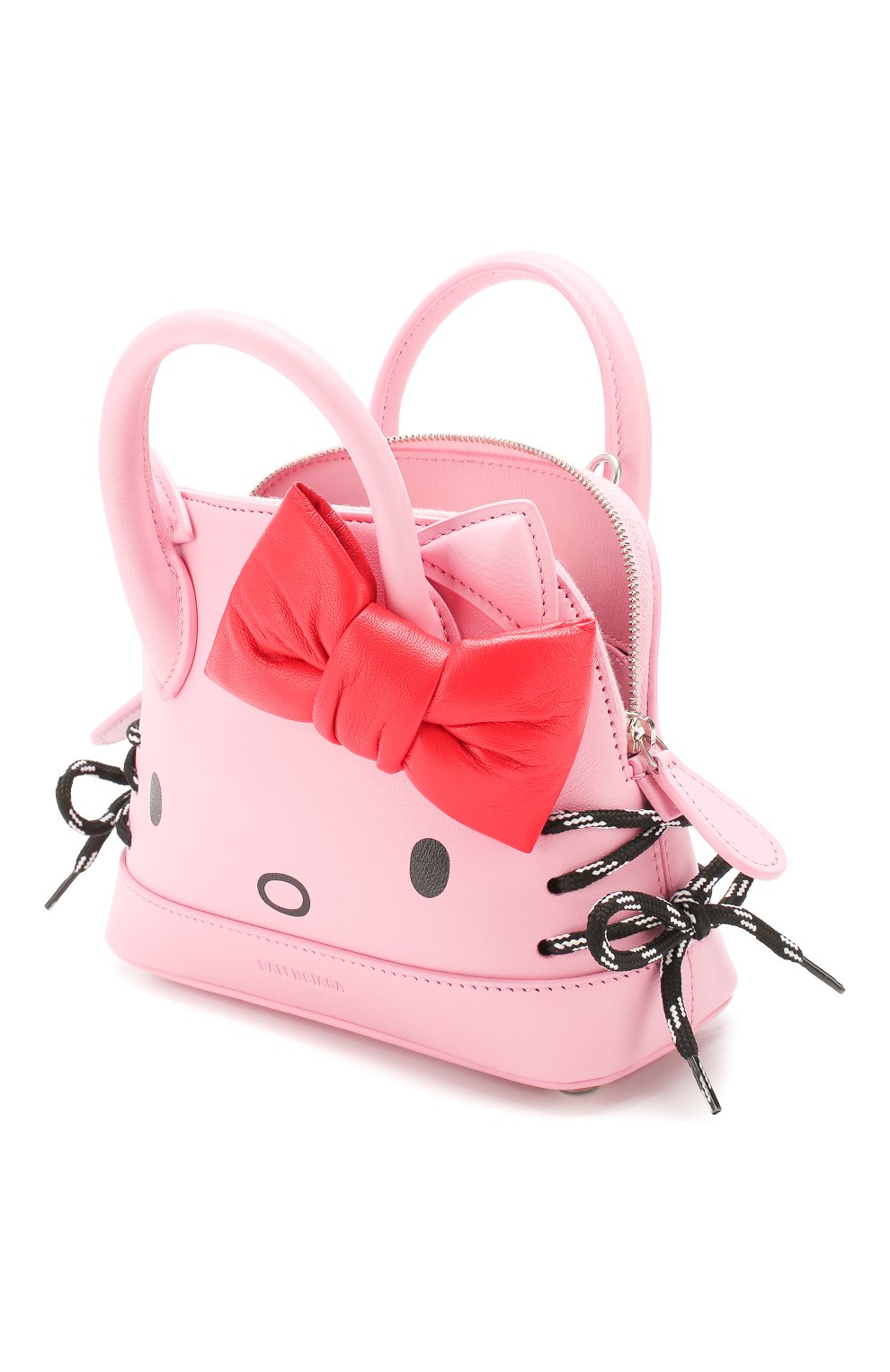 Женская сумка hello kitty xxs BALENCIAGA розового цвета по цене 99250 руб., арт. 619015/1CB03 | Фото 4 Женская сумка hello kitty xxs BALENCIAGA розового цвета, арт. 619015/1CB03 | Фото 4