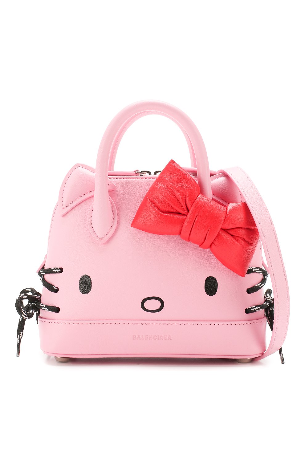 Женская сумка hello kitty xxs BALENCIAGA розового цвета по цене 99250 руб., арт. 619015/1CB03 | Фото 6 Женская сумка hello kitty xxs BALENCIAGA розового цвета, арт. 619015/1CB03 | Фото 6