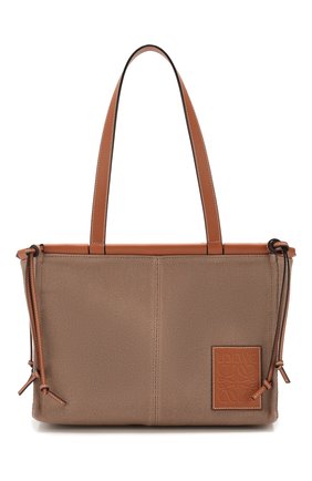 Женская сумка-тоут cushion loewe x paula's ibiza LOEWE светло-коричневого цвета по цене 79950 руб., арт. 330.02AA93 | Фото 1 Женская сумка-тоут cushion loewe x paula's ibiza LOEWE светло-коричневого цвета, арт. 330.02AA93 | Фото 1