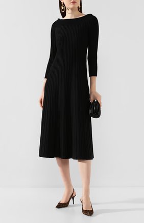 Женская замшевые туфли lexi SAINT LAURENT леопардового цвета по цене 39000 руб., арт. 620235/1FL00 | Фото 2 Женская замшевые туфли lexi SAINT LAURENT леопардового цвета, арт. 620235/1FL00 | Фото 2