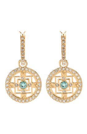 Женские серьги mandala SWAROVSKI золотого цвета по цене 5980 руб., арт. 5521446 | Фото 1 Женские серьги mandala SWAROVSKI золотого цвета, арт. 5521446 | Фото 1