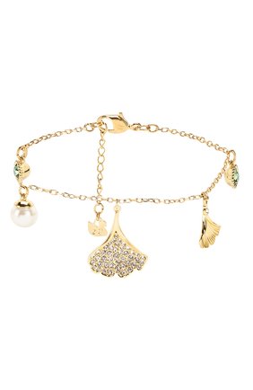 Женский браслет stunning ginko SWAROVSKI золотого цвета по цене 6990 руб., арт. 5518173 | Фото 1 Женский браслет stunning ginko SWAROVSKI золотого цвета, арт. 5518173 | Фото 1
