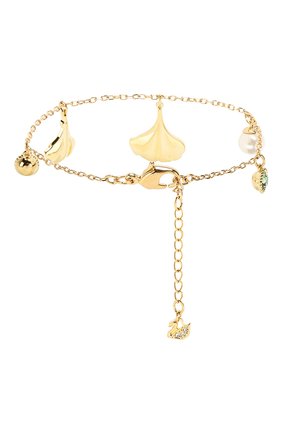 Женский браслет stunning ginko SWAROVSKI золотого цвета по цене 6990 руб., арт. 5518173 | Фото 2 Женский браслет stunning ginko SWAROVSKI золотого цвета, арт. 5518173 | Фото 2