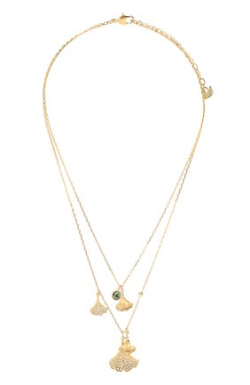 Женское колье stunning ginko SWAROVSKI золотого цвета по цене 9480 руб., арт. 5527079 | Фото 1 Женское колье stunning ginko SWAROVSKI золотого цвета, арт. 5527079 | Фото 1