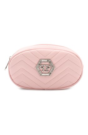 Детская поясная сумка PHILIPP PLEIN розового цвета по цене 22650 руб., арт. S20A GBA0149 PTE003N | Фото 1 Детская поясная сумка PHILIPP PLEIN розового цвета, арт. S20A GBA0149 PTE003N | Фото 1